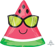 Anagram Mylar & Foil Fun in the Sun Watermelon 18" Mylar Foil Balloon