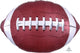 Game Time Football 31" Foil Balloon