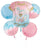 Anagram Mylar & Foil Gender Reveal Boy or Girl? Balloon Bouquet Set