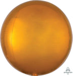 Anagram Mylar & Foil Gold 16″ Orbz Balloon