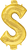 40" Dollar Sign $ Balloon