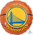 Anagram Mylar & Foil Golden State Warriors Basketball 18″ Foil Balloon
