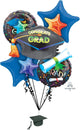 Ramo de globos de celebración de graduación