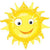 Anagram Mylar & Foil Graphic Sun Smiling Face 29″ Foil Balloon