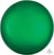 Anagram Mylar & Foil Green 16″ Orbz Balloon