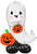 Anagram Mylar & Foil Halloween Ghost Airloonz 53″ Balloon