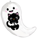 Anagram Mylar & Foil Halloween Ghost Kitty 19″ Balloon