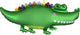 Happy Alligator Gator 42″ Balloon