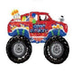 Globo Happy Big Birthday Monster Truck 31″