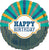 Anagram Mylar & Foil Happy Birthday Beams 18″ Balloon