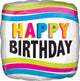 Happy Birthday Bright 18″ Balloon