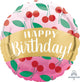 Happy Birthday Cherries 18″ Balloon