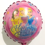Anagram Mylar & Foil Happy Birthday Disney Princess (requires heat-sealing) 9″ Balloon