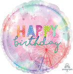 Anagram Mylar & Foil Happy Birthday Girl-chella 28″ Balloon