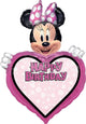 Happy Birthday Minnie Mouse Personalized Kit 34″ Balloon