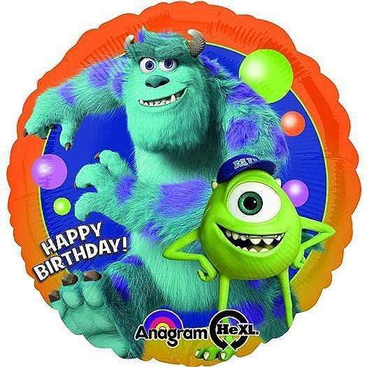Happy Birthday Monsters Inc 18″ Balloon – instaballoons Wholesale