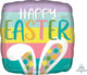 Happy Easter Bunny Ears 18″ Balloon