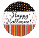 Happy Halloween Dots and Stripes 18″ Balloon