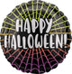 Happy Halloween Webs 18″ Balloon