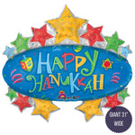 Happy Hanukkah Giant 31" Balloon