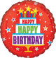 Happy Happy Birthday Cake Globo 18″