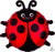 Happy Lady Bug 19" Mylar Foil Balloon