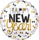 Happy New Year Bow Ties 18″ Balloon