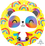 Anagram Mylar & Foil Happy Panda 17″ Foil Balloon