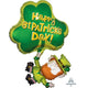 Happy St. Patrick's Day Leprechaun 33″ Balloon