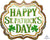 Anagram Mylar & Foil Happy St. Patrick's Day Marquee 25″ Balloon