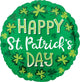 Happy St. Patrick's Day Whimsy 17″ Balloon