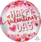 Happy Valentine's Day Orbz 16″ Balloon