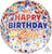 Anagram Mylar & Foil HBD Clear Confetti 16" Orbz Balloon