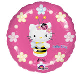 Anagram Mylar & Foil Hello Kitty Bee (requires heat-sealing) 9″ Balloon