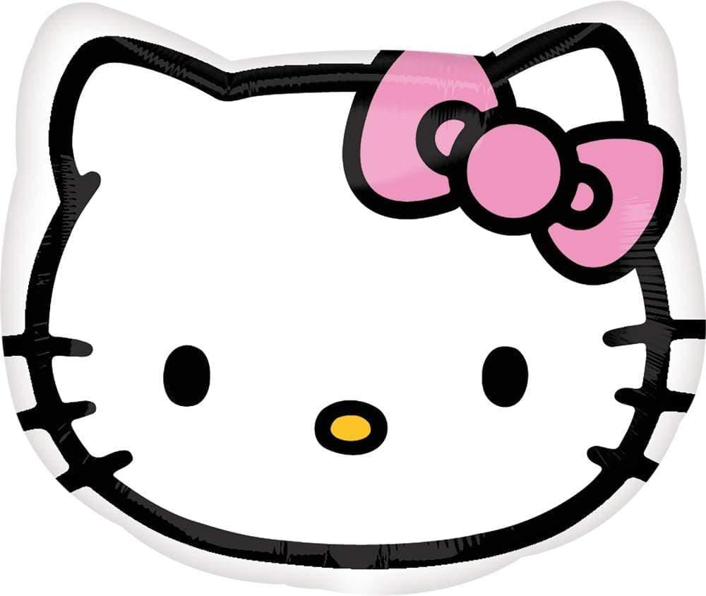 Hello Kitty Mustache Face