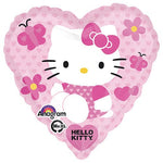 Anagram Mylar & Foil Hello Kitty Heart 18″ Balloon