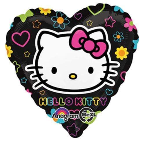 Toyland® 46cm Hello Kitty Hartfolieballon – Dubbelzijdig En Supersnoep Voor Kinderfeestjes
