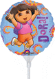 Hola Dora (requiere termosellado) Globo de 9″