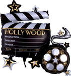 Anagram Mylar & Foil Hollywood Movies Film Clapboard 30″ Balloon