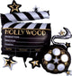 Hollywood Movies Film Tablilla 30″ Globo