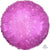 Anagram Mylar & Foil Hot Pink Faux Sparkle Glitter 17″ Foil Balloon