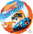 Anagram Mylar & Foil Hot Wheels Happy Birthday 17" Balloon
