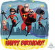 Incredibles 2 Happy Birthday 17″ Balloon