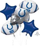 Anagram Mylar & Foil Indianapolis Colts Balloon Bouquet