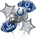 Anagram Mylar & Foil Indianapolis Colts Balloon Bouquet Set