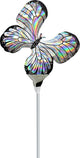Iridescent Butterfly 14″ Balloon (requires heat-sealing)