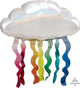 Iridescent Cloud with Streamers 30″ Holographic Foil Balloon