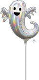 Iridescent Ghost 10″ Balloon (requires heat-sealing)