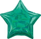 Anagram Mylar & Foil Iridescent Green Star 18″ Balloon