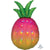 Anagram Mylar & Foil Iridescent Holographic Pineapple 31″ Balloon